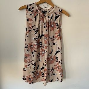 Ann Taylor Sleeveless Blouse - medium